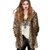 S/4Xl Women Fake Fur Outwears Long Section Mixed Color Winter Autumn Female Overcoat Large Size Fashion Coats J3170 211220
