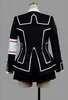 Costume cosplay di Vampire Knight Yuki o uniforme da donna nera con croce bianca Y0913