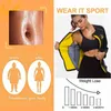 Lazawg Frauen Schweiß Gewichtsverlust Hemd Neopren Body Shaper Sauna Jacke Anzug Workout Lange Training Kleidung Fat Top 220104