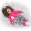 Cuerpo de tela 60 CM KEIUMI Reborn Baby Dolls Vestido de moda Bebé recién nacido Boneca Juguetes Muñeca DIY Playmate Niños Regalo de cumpleaños Q0910