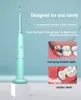 Kablosuz Elektrikli Diş Fırçası İndüksiyon Şarj Diş Scaler Ultrasonik Otomatik Dokunmatik Su Geçirmez Diş Fırçası Dental-Scaler 2-in-1 DHL