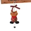 Nya julgrandekorationer Butterfly Festival Bells Lattice Old Man Snowman Deer Pendant Santa Gift Ornament9825168