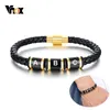 leather bracelet for him