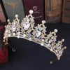 Wedding Crown Crystal Tiaras For Women Bridal Diadem Hair Accessories Headband Headpieces Head Jewelry