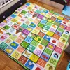 Double Sided Baby Play Mat Dinosaur Printed Toys for Children Carpet Soft Floor Kids Crawling Mat Rugs Baby Game Gym Activity 210724