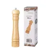 Adjustable Manual Pepper Grinder Oak Wood Salt And Peppers Mill Multi-purpose Cruet 5" 8" 10" Kitchen gadgets Tools Acces