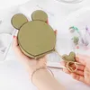 Coin Purses XZXBBAG PU Leather Cute Mouse Big Ears Women's Kawaii Zipper Change Purse Wallet Girls Cartoon Key Small Pouch Bags