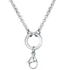 Mesinya 28039039 32039039 25mm 316L Stainless Steel Custom Rolo Chain Necklace Floating Charm Lanyard Pendant Locket 2582065