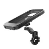 Suporte de telefone para bicicleta à prova d'água para guiador de motocicleta com tela sensível ao toque para smartphones iPhone 15Pro Max 13 14 Samsung Galaxy S22 S23 S20 S21