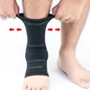 Attelle de cheville réglable, sangle élastique en Nylon, Support de Badminton, Football, Fitness, protection du talon, chaussette, Bandage des pieds