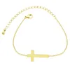 catena Gesù Cristo Croce Bracciale Argento Oro Regalo damigella d'onore gioielli religiosi in acciaio inossidabile7780645