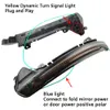 2 sztuki LED Dynamic Turn Signal Light for Audi A6 C7 C7.5 S6 4G 2012-2018 Wskaźnik boczny samochodu Lusterko-lusterka Wskaźnik