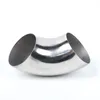 Manifold & Parts 2.5inch 63mm Car Exhaust Weld Elbow 90° Pipe Tube Bend Mandrel Fitting Accessories Stainless Steel