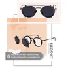 THOM Fashional Vintage Lunettes Cadre pour hommes et femmes TB710 Myopia lunettes lunettes de lunettes avec pince polarisé lunettes de soleil lunettes de soleil