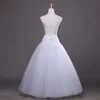 Mezza gonna stile lungo senza cerchio a 4 strati Sottoveste Abito da sposa da sposa foderato Abiti da festa per donna da donna Fodera di ruolo