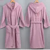 Autumn/winter couples bathrobe Thick coral flannel for men and women