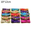 Sacs de rangement Pendentifs Pochette Cadeau Kit Chinese Ladys Silk Coin Zipper Small