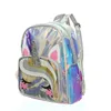 Sac à dos de dessin animé mignon en TPU Transparent pour filles, en peluche licorne, cartable en fourrure pour enfants, sac de livre cadeau pour enfants 0123