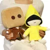 Cute Game Doll Nightmare Doll Pluszowe Zabawki Nadziewane Anime Rysunek Nomes Ręczne Dzieci Baby Plushie Prezent Urodzinowy Dla Boy Box Elfy Toy Y211119
