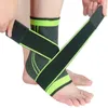 Soutien de la cheville 1 PC sport orthèse Compression sangle manches 3D armure élastique Bandage pied équipement de protection Gym Fitness