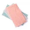 Microfiber Strong Absorbent Cleaning Cloths Soft Scouring Pad Non-Stick Oil Dry and Wet Rag Kitchen Towel RRA10901