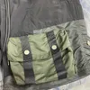 Chemises décontractées pour hommes Kapital homme Hirata tactique multi-poches bouton fonction couture short à cordon de serrage salopette d'été