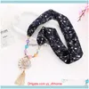 Wraps Hats, Scarves & Gloves Fashion Aessoriesscarves Arrival Chiffon Jewelry Statement Necklace Water Pendant Scarf Women Neckerchief Foula