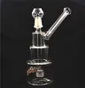 Unik hitman glas bongs klassisk briljans t￥rta dab riggar tjock f￥gelbur ￥tervinns oljerigg med 14 mm glas oljebr￤nnare r￶r 2 stilar