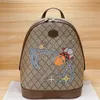 Ryggsäcksstil Axelväska Crossbody-väska Plånböcker Plånbok Tote Dubbel G Cartoon Duck Ryggsäckar Plånbok Väskor Handväskor Väskor 2021 Dam Lyx Designers Handväska Plånböcker