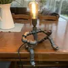 Table Lamps Steampunk Style Lamp Guitar Player Retro Robot05693628