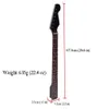 Maple canadese Matte Black Maple St Electric Guitar Neck 22 TestEwood Fishboard55514507