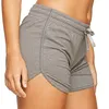 Gym Vêtements Sports Femmes Dolphin Yoga Pilates Shorts Adulte Summer Couleur Solide Cordon Cordon Pantalon Pantalon Casual S-2XL