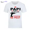 Si papi ne peut pas le rparer personne ne peut tryck t shirt män kort ärm o nack cool design t-shirt sommarnyhet 210319