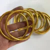 Gunst Zachte Siliconen Goud Poeder Armband Dames Gouden Ronding Sieraden Decoratie Bangle Festival Gift