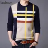 Mode Marke Pullover Für Pullover Oansatz Slim Fit Jumper Knitred Woolen Winter Koreanischen Stil Casual Herren Kleidung