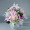 الزفاف رومانسي العروس الزفاف وصيفة الشرف باقة زهور اصطناعية عيد الحب الكنيسة حزب