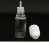 Garrafa de agulha de estimação 5ml plástico Garrafa de gotas claras 5 ml e frasco líquido para e-suco barato 13 cores