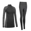 Winter Thermal Underwear Women Quick Dry Stretch Anti-microbial Warm Long Johns Female Casual Thermal Underwear Clothing 211105
