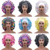 Coloré Large Bande Extra Large Satin Bonnet Bonnets De Sommeil Femmes Soins Des Cheveux Chapeau De Nuit Chapeaux Accessoires De Mode