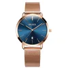 OLEVS 5869 Ultra Thin Watch for Women Waterproof Quartz Wrist Watch Stainls Steel med datum kalender ladi clock344r