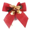 Noël arc avec cloches décor xmas mini bowknot cadeau cadeau ornement arbre suspendu décoration ornements vacances décoratifs de vacances pour festival