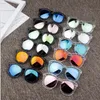 Wholesale Boy Girl Cute Round Shape Fashion transparent Sunglasses Children Vintage Sunglasses UV Protection Classic Kids Eyewear