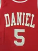 Pete Maravich #5 Daniel High School Basketball Jersey Stitched Custom Any Number Name Ncaa XS-6XL