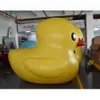 Creative giant PVC yellow inflatable duck Customized Cute Model Cartoon for Advertising