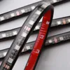 ZDM 4 pezzi da 9 pollici Cool Car riempimento LED Strip Light Decorazione 72 LED RGB Music Car Interior Lights