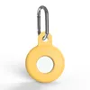 16 Colors Silicone Cases Keychain For Airtags Locator Tracker Anti-lost Device Keychains Protect Sleeve