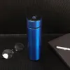 2021 Thermos Garrafa Exibição de Temperatura Inteligente Aço Inoxidável Café Caneca Vácuo Tumbler Tumbler Vazio Prova Frascos de Água