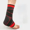 Soutien de la cheville 1 PC sport orthèse Compression sangle manches 3D armure élastique Bandage pied équipement de protection Gym Fitness