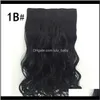 Zhifan 20inch Curly Extension Colors Wavy 613 Charmig naturvåg Long Xtensions 6Vum4 INON T23NS