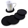 NEWColored Round Silicone Coaster Coffee Cup Holder Waterproof Heat Resistant Cup Mat Thicken Cushion Placemat Pad Table Mats ZZB11946